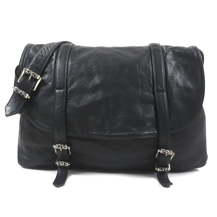 Great CHROME HEARTS Shoulder Bag G BENSIMONE Medium Roller Buckle Dagger zip
