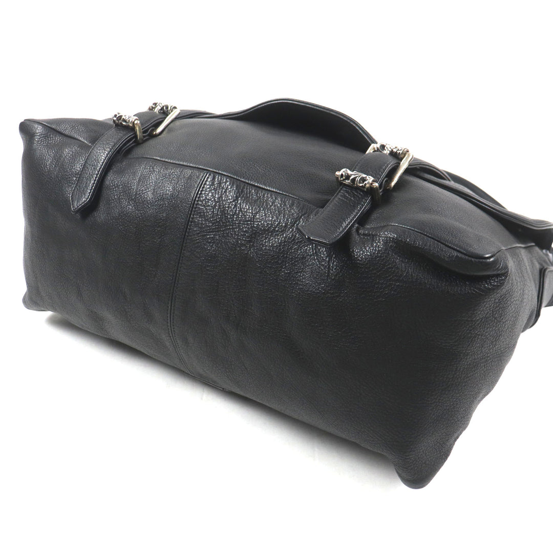 Great CHROME HEARTS Shoulder Bag G BENSIMONE Medium Roller Buckle Dagger zip