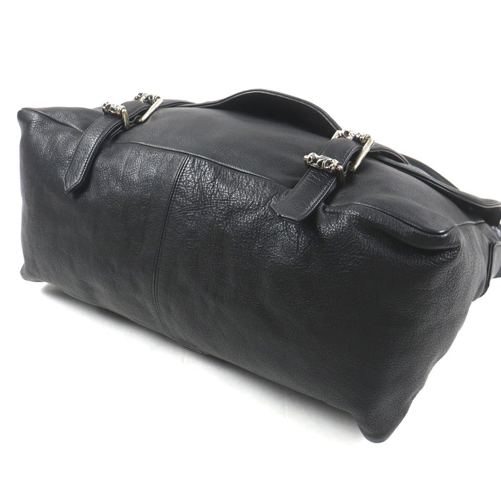 Great CHROME HEARTS Shoulder Bag G BENSIMONE Medium Roller Buckle Dagger zip
