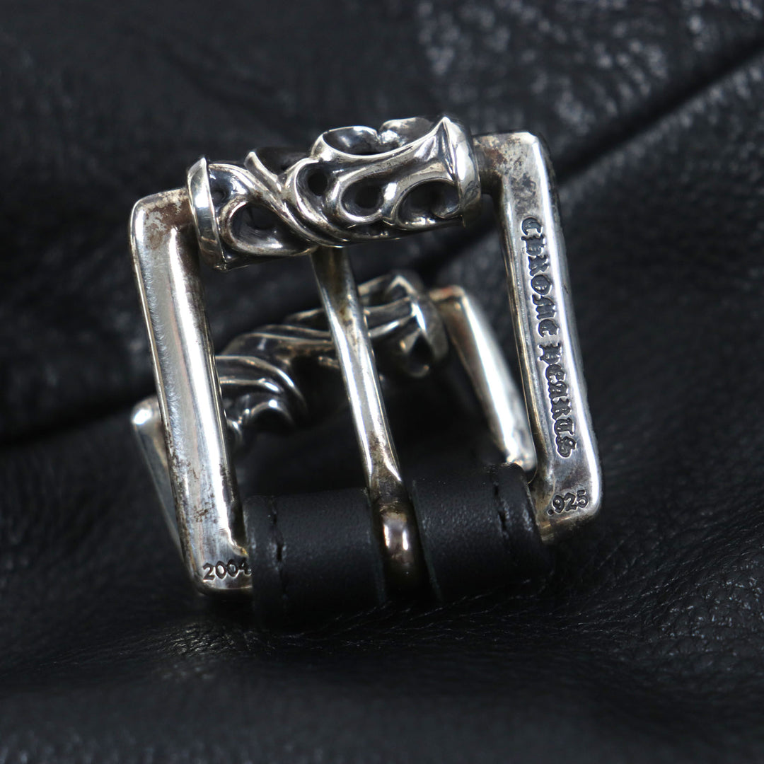 Great CHROME HEARTS Shoulder Bag G BENSIMONE Medium Roller Buckle Dagger zip