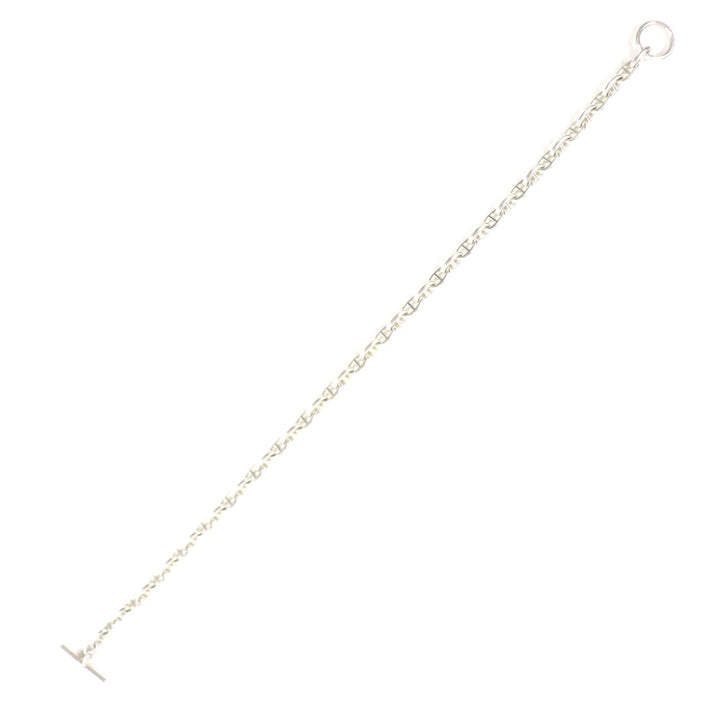 Great HERMES Necklace Chaine d'Ancre PM 43 frames Margiela period Silver SV925