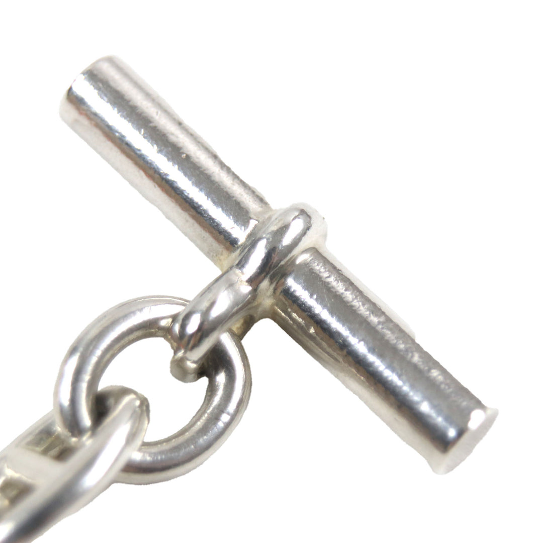 Great HERMES Necklace Chaine d'Ancre PM 43 frames Margiela period Silver SV925