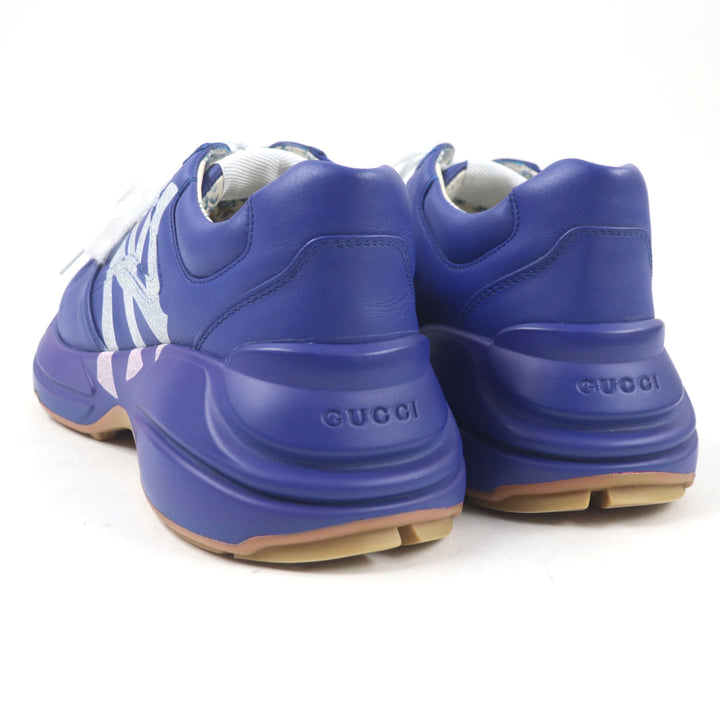 Great GUCCI New York Yankees sneakers Rhyton MLB Limited Edition Logo mens 6 548638