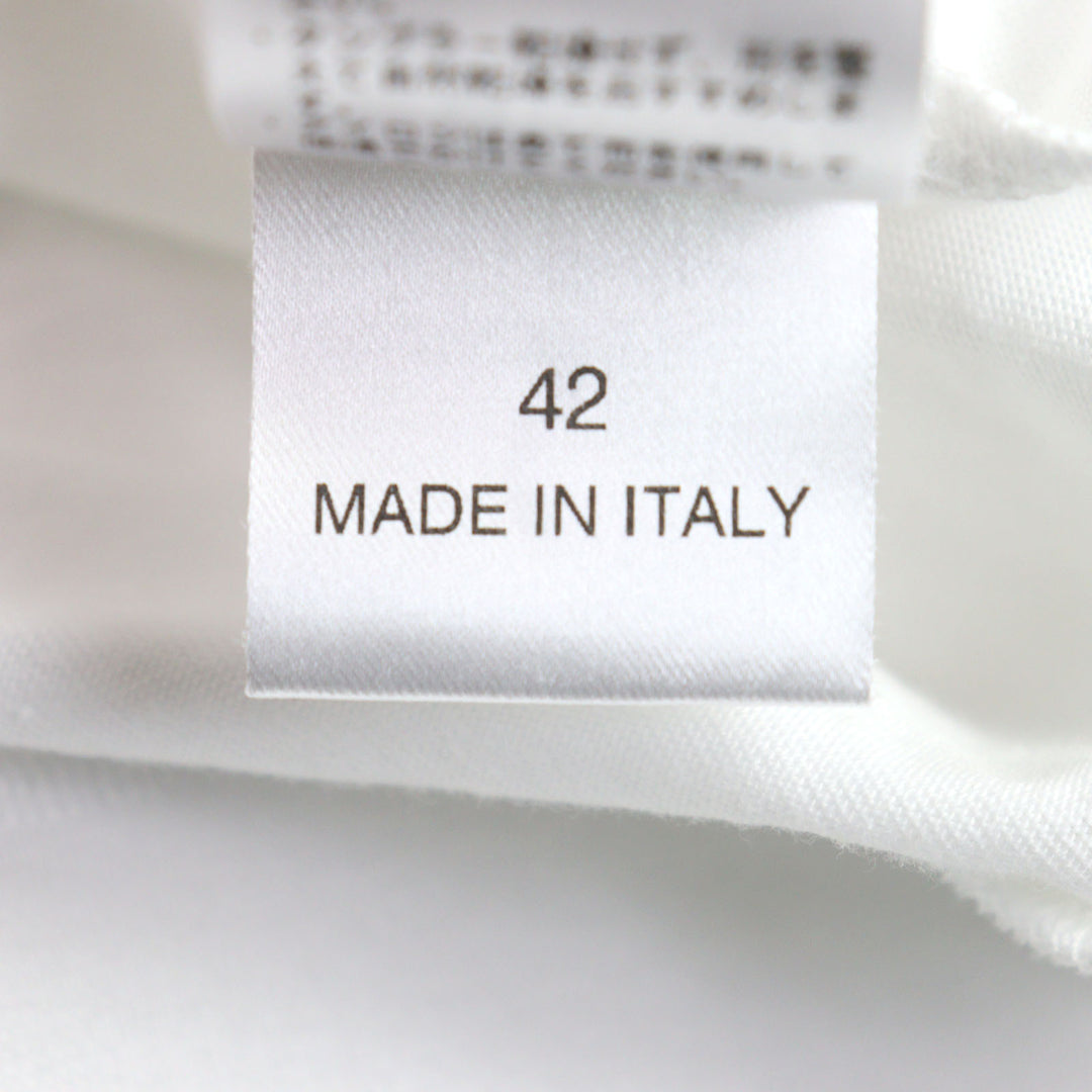 Pristine ANTICIPO Short sleeve T-shirt INZOLIA INZOLIA Logo tag, smooth cotton
