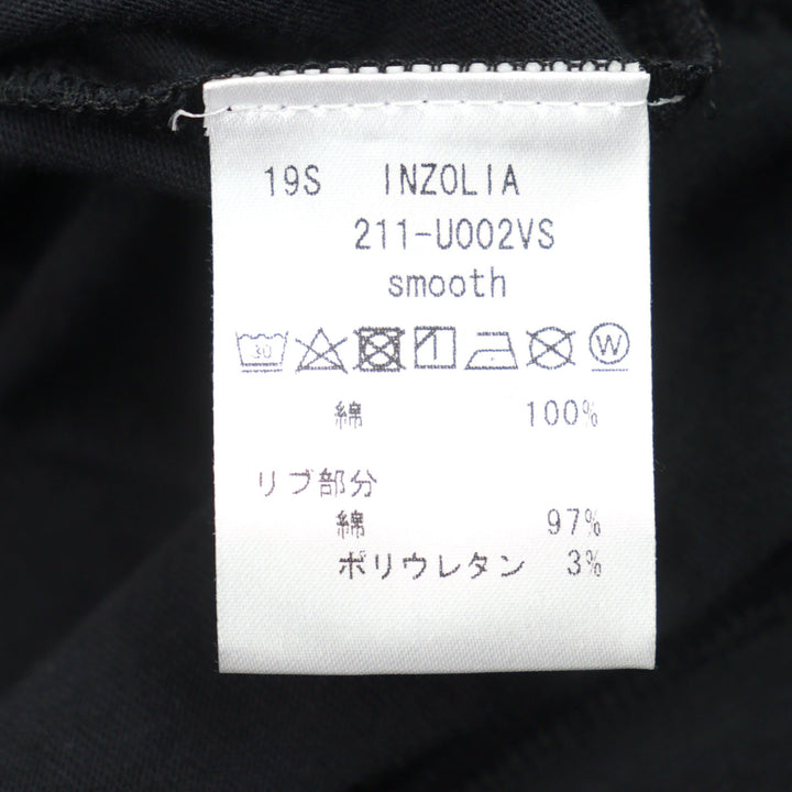Pristine ANTICIPO Short sleeve T-shirt INZOLIA INZOLIA Logo tag, smooth cotton