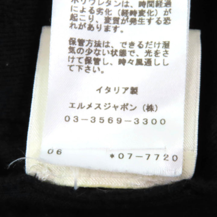 Great HERMES one piece Horse harness pattern knit crew neck silk Women 40