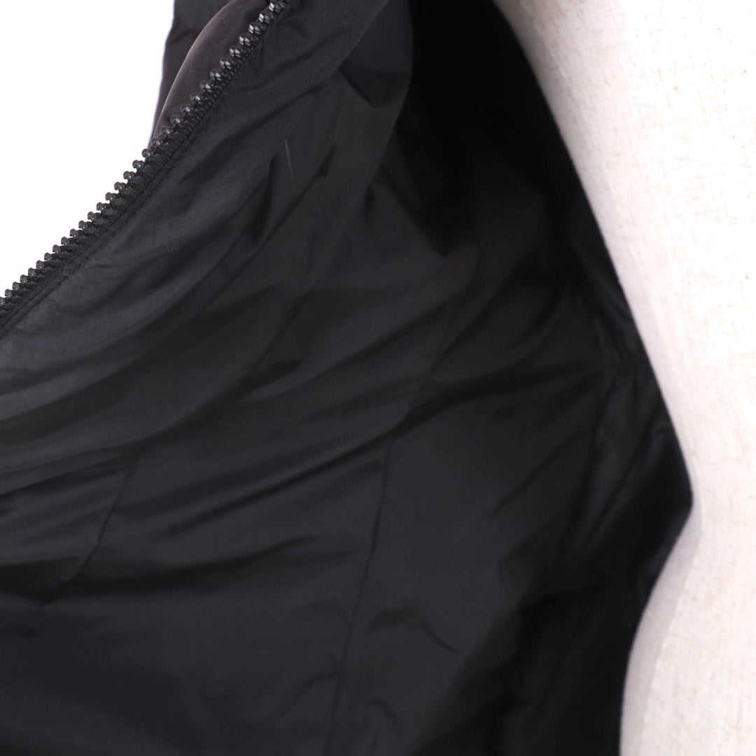 Great MONCLER down coat CHARPAL Hood with logo patch ZIP UP black Nylon Women