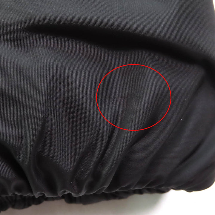 Great MONCLER down coat CHARPAL Hood with logo patch ZIP UP black Nylon Women