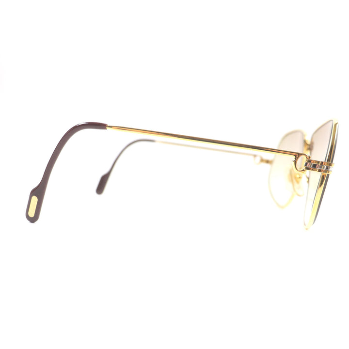 Excellent Cartier sunglasses Mailon PANTHERE Gradient lenses Gold bordeaux mens