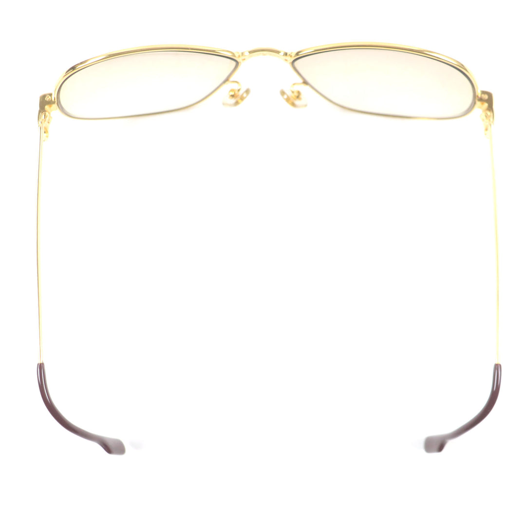 Excellent Cartier sunglasses Mailon PANTHERE Gradient lenses Gold bordeaux mens