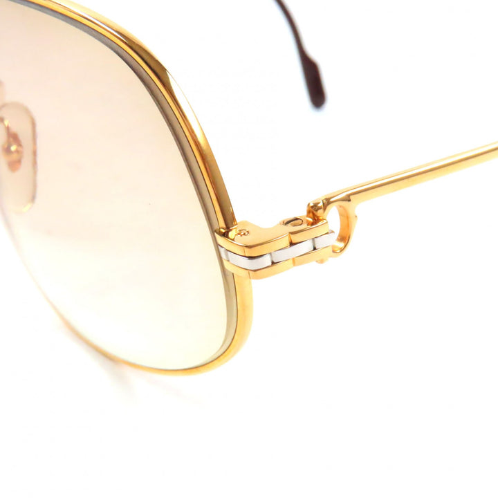 Excellent Cartier sunglasses Mailon PANTHERE Gradient lenses Gold bordeaux mens