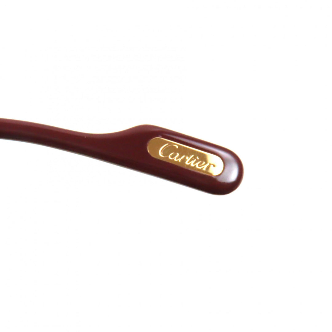 Excellent Cartier sunglasses Mailon PANTHERE Gradient lenses Gold bordeaux mens