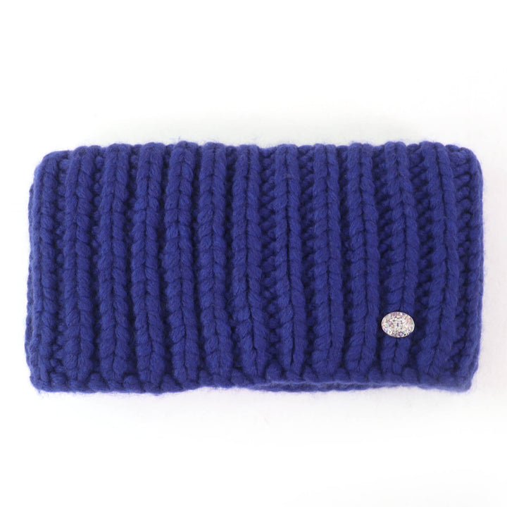 Excellent CHANEL Snood knitted neck warmer and arm warmer 2-piece set wool S