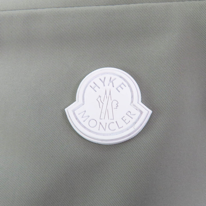 Pristine MONCLER GENIUS 4×HYKE one piece ABITO, long length, Pleated Gray 38
