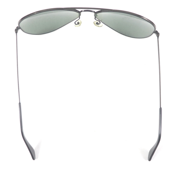 Great Ray-Ban sunglasses B&L Bausch & Lomb Two-Bridge Eyewear Pilot Black green mens
