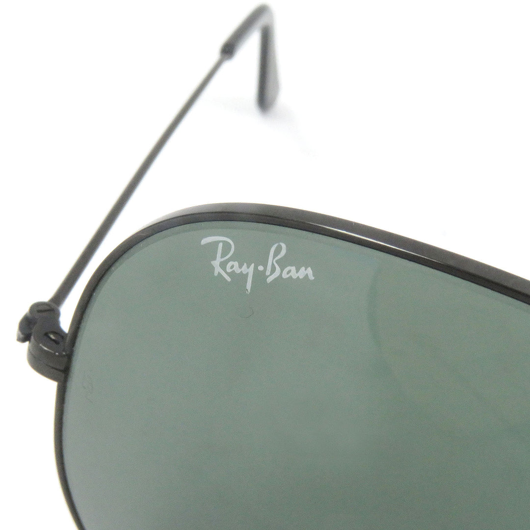 Great Ray-Ban sunglasses B&L Bausch & Lomb Two-Bridge Eyewear Pilot Black green mens