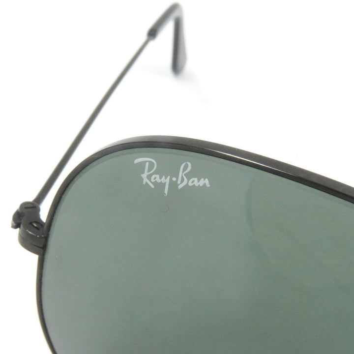 Great Ray-Ban sunglasses B&L Bausch & Lomb Two-Bridge Eyewear Pilot Black green mens