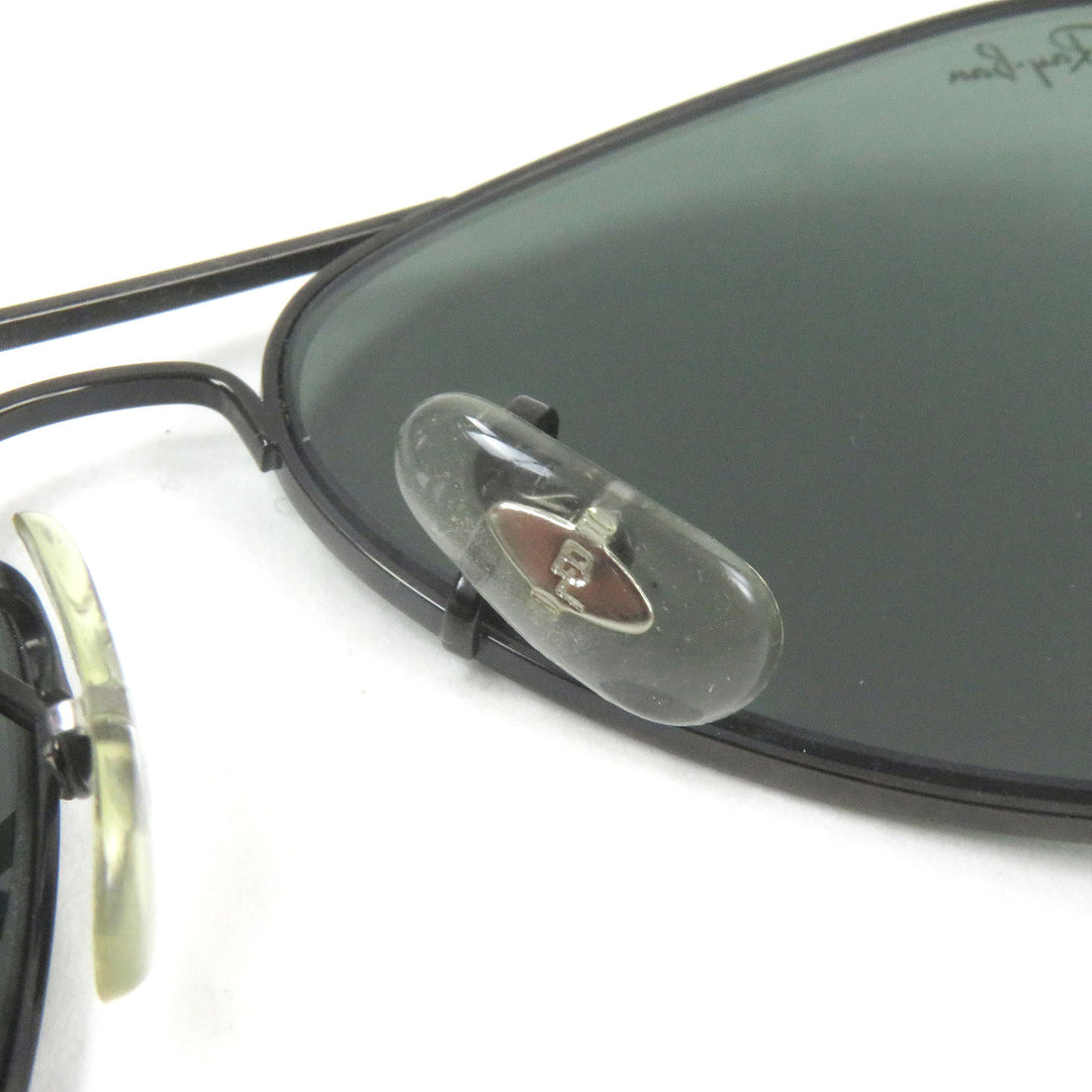 Great Ray-Ban sunglasses B&L Bausch & Lomb Two-Bridge Pilot Black green mens