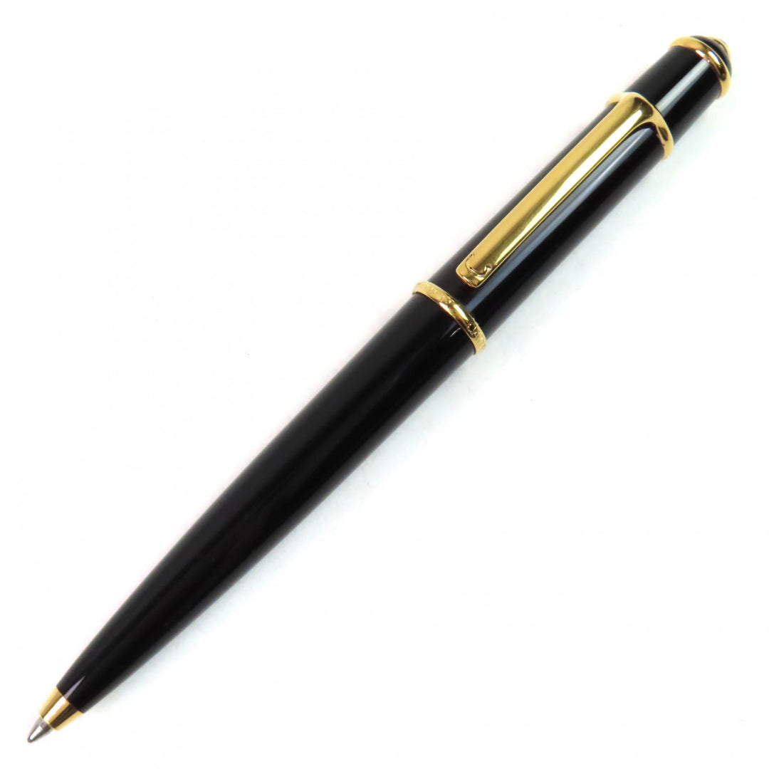 Great Cartier Ballpoint pen Diaboro de Cartier Blue Gemstone Twisted Black gold mens