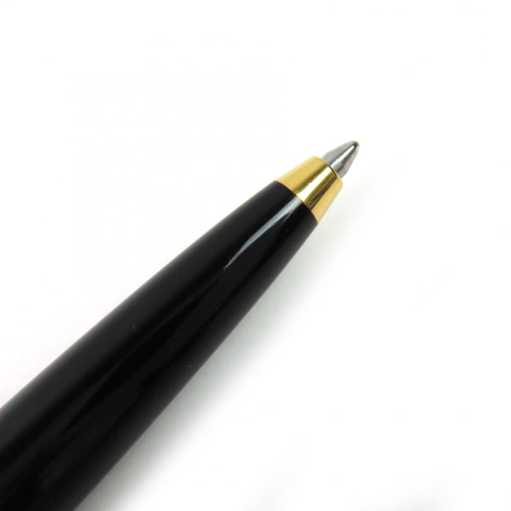 Great Cartier Ballpoint pen Diaboro de Cartier Blue Gemstone Twisted Black gold mens