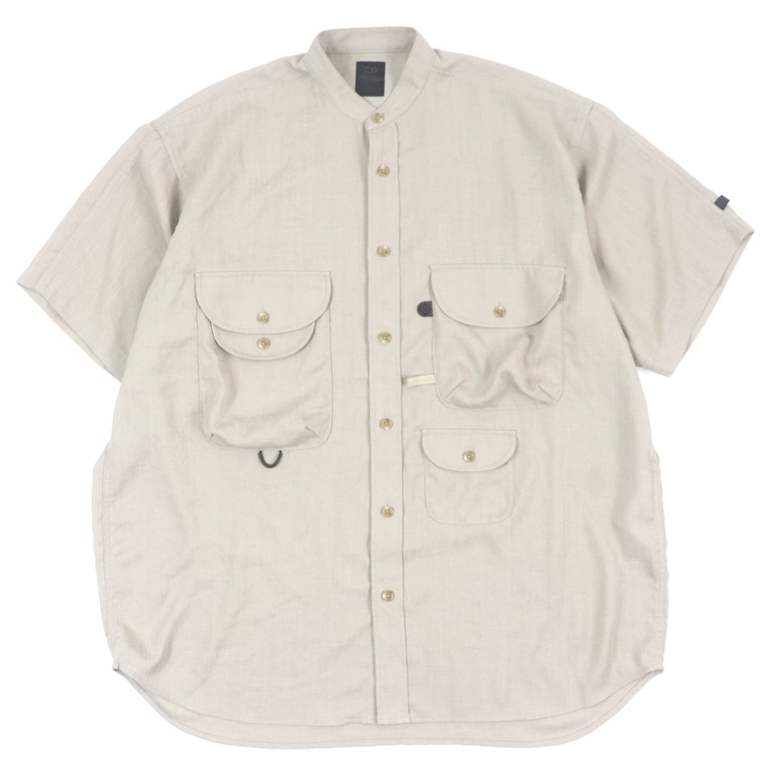 Excellent DAIWA PIER39 Short sleeve shirt Tech Bombay Safari Shirts Gurege M