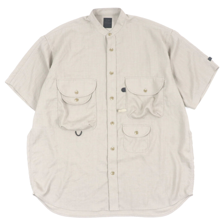 Excellent DAIWA PIER39 Short sleeve shirt Tech Bombay Safari Shirts Gurege M