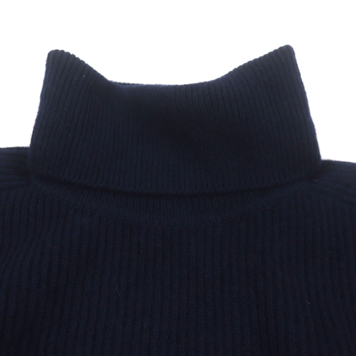Great MONCLER pullover CICLISTA Camouflage Pattern Turtleneck Knit Navy khaki M