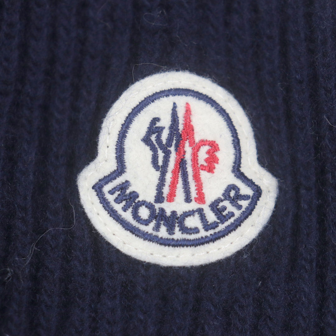 Great MONCLER pullover CICLISTA Camouflage Pattern Turtleneck Knit Navy khaki M