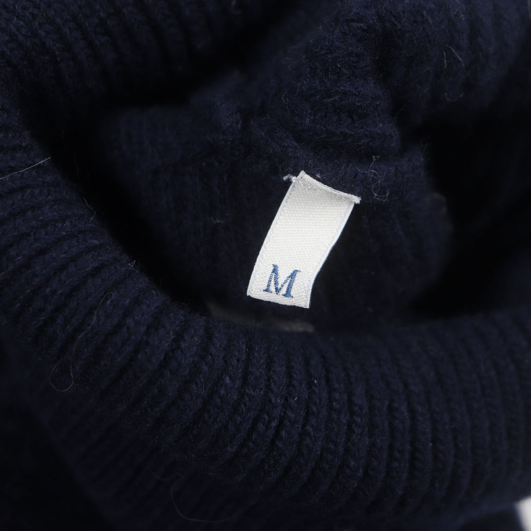 Great MONCLER pullover CICLISTA Camouflage Pattern Turtleneck Knit Navy khaki M