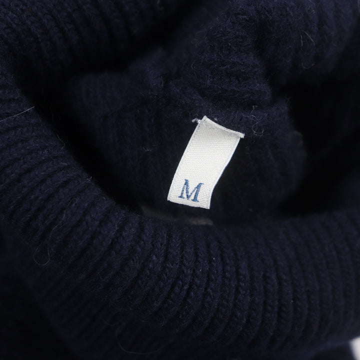Great MONCLER pullover CICLISTA Camouflage Pattern Turtleneck Knit Navy khaki M