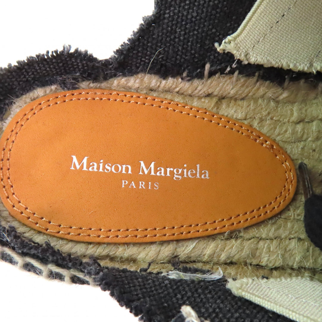 Pristine Maison Margiela 22 sneakers Espadrilles Lace-up Denim Clogs Women