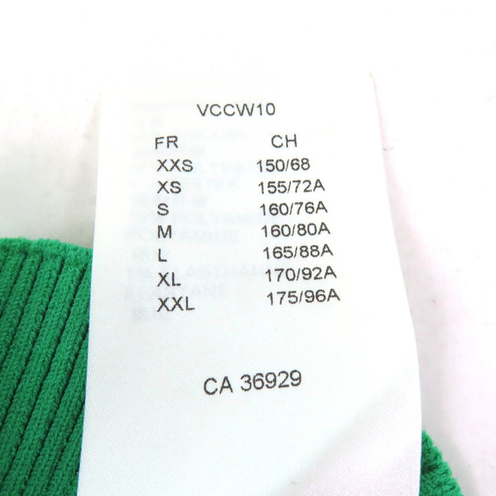 Pristine LOUIS VUITTON Tank top Cropped length Ribbed green Rayon Women XS