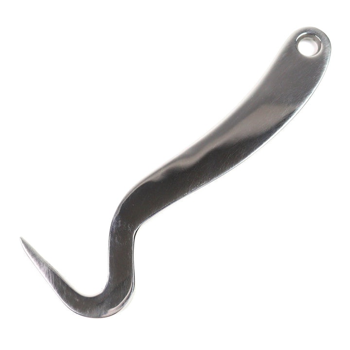 Great HERMES Hoof Pick Logo engraved Horse tack Teppi Horseshoe cleaning tools Silver