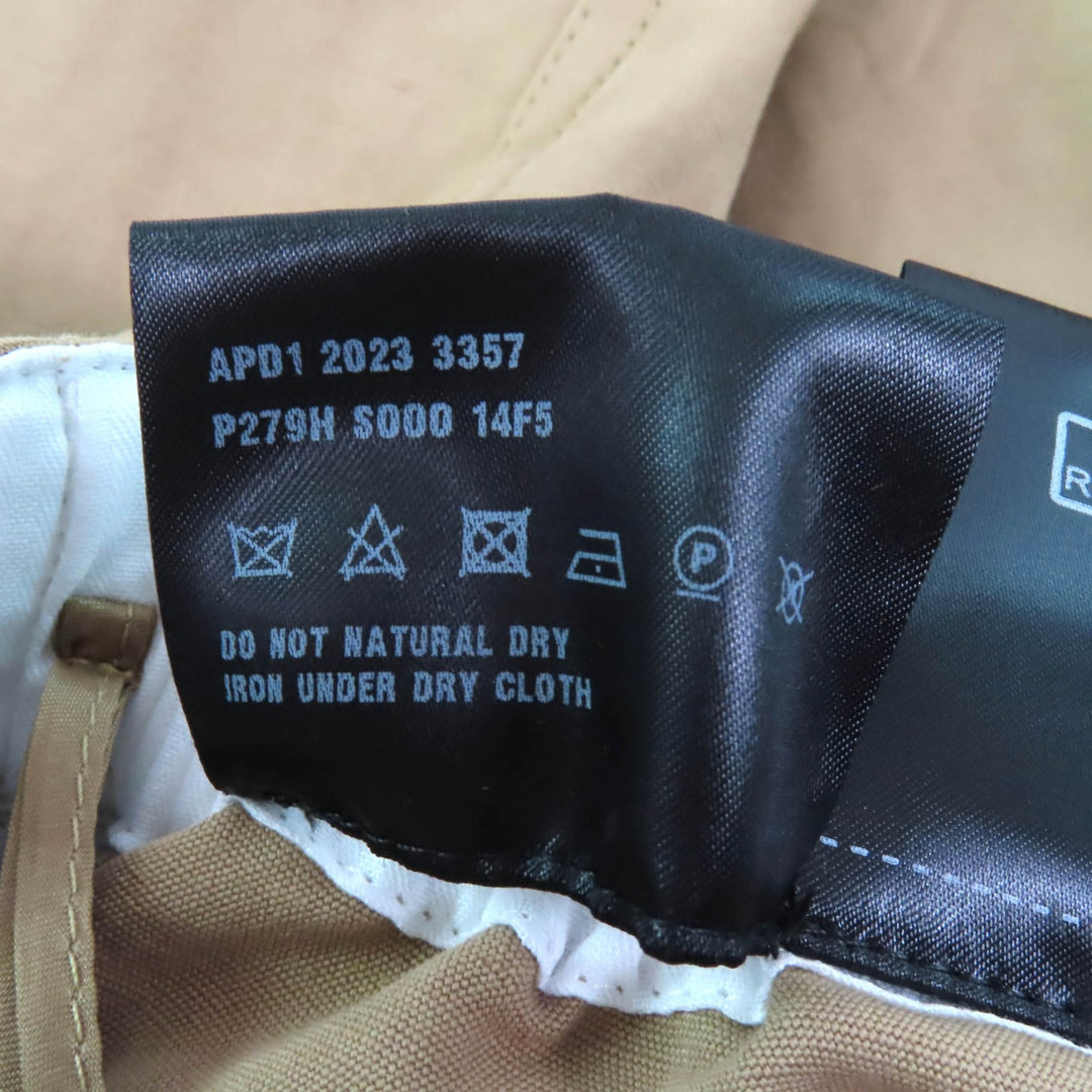 Excellent PRADA Shorts Belt design Brown cotton Women 36 P279H