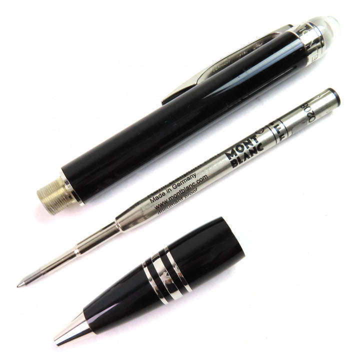 MONTBLANC Ballpoint pen Starwalker PIX White Star Twist Type Black Silver mens
