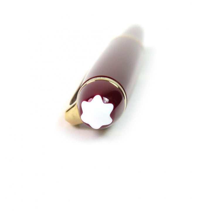 Excellent MONTBLANC fountain pen Meisterstck Classic white star 14K