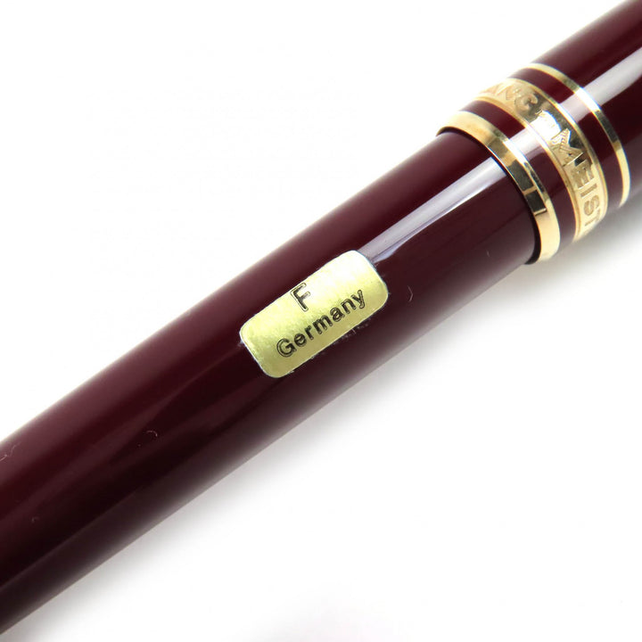 Excellent MONTBLANC fountain pen Meisterstck Classic white star 14K