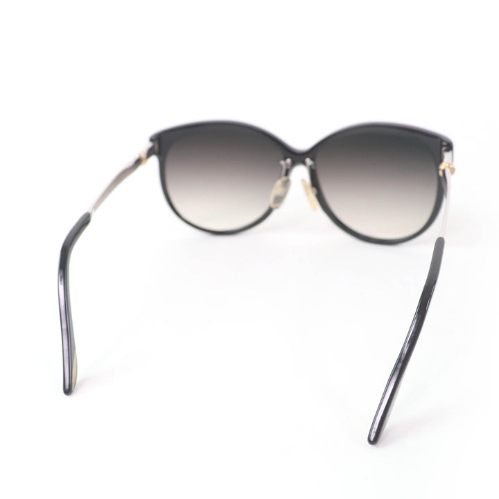 Excellent Cartier sunglasses Trinity Eyewear Black silver gold Women 6268522