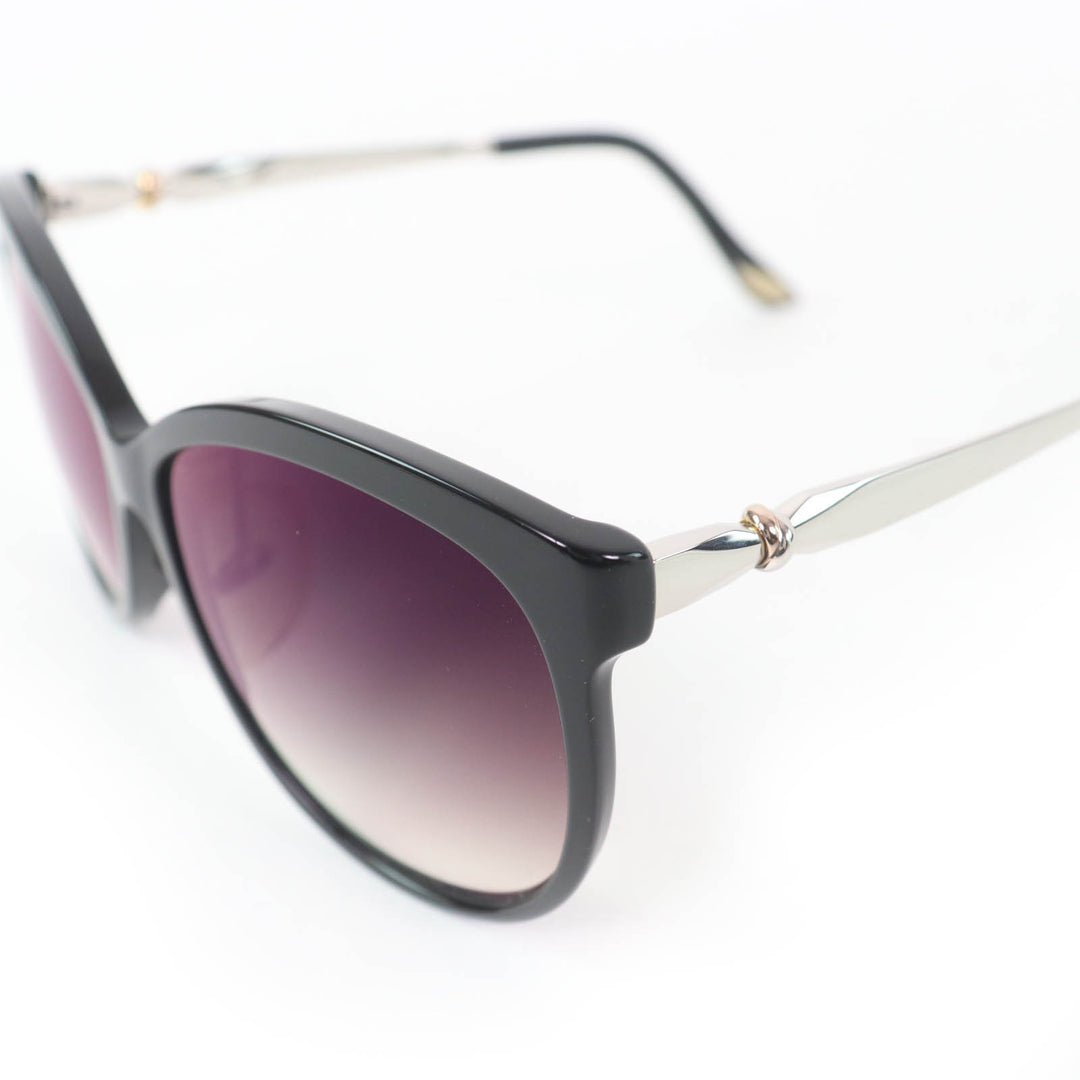 Excellent Cartier sunglasses Trinity Eyewear Black silver gold Women 6268522