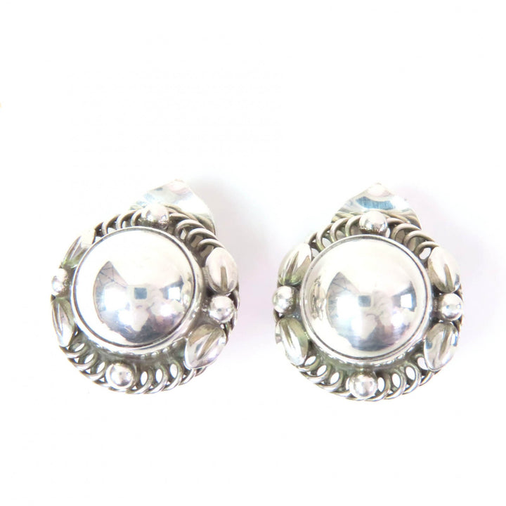 Great Georg Jensen Earring Silver SV925 Women 39B