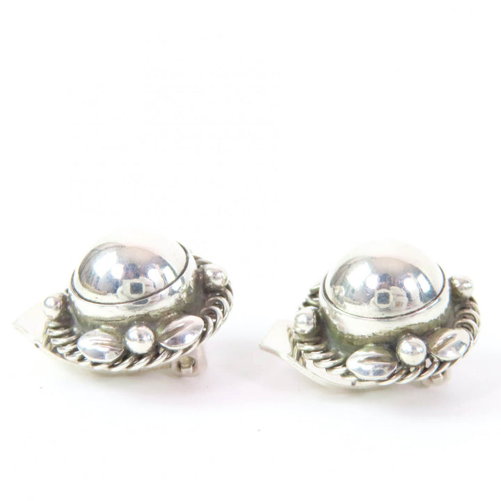 Great Georg Jensen Earring Silver SV925 Women 39B