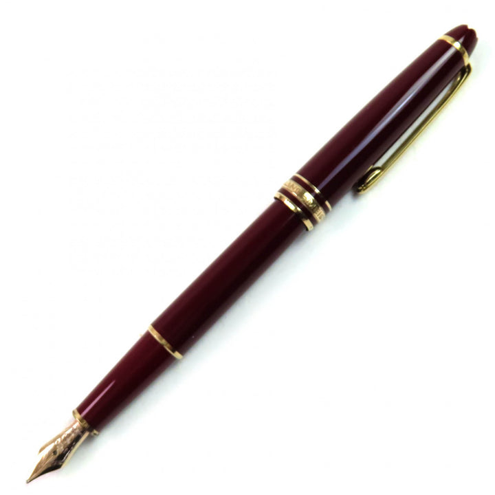 Very Good MONTBLANC fountain pen Meisterstck Classic white star 14K