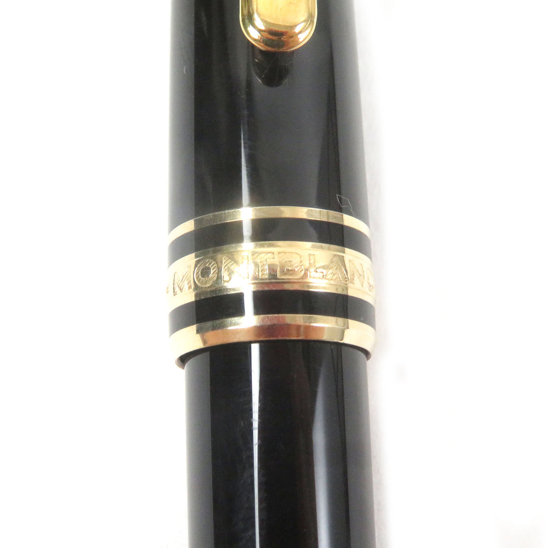 Very Good MONTBLANC Ballpoint pen Meisterstück Classic black mens