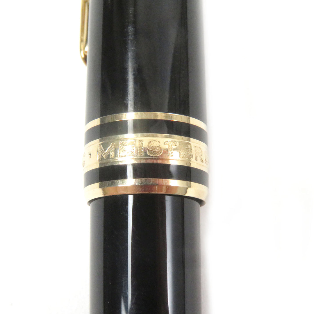 Very Good MONTBLANC Ballpoint pen Meisterstück Classic black mens