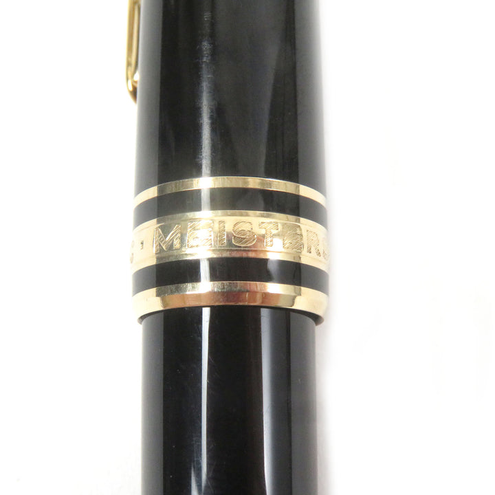 Very Good MONTBLANC Ballpoint pen Meisterstück Classic black mens