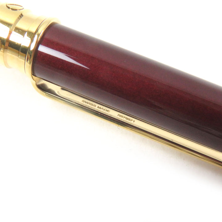 Excellent Cartier Ballpoint pen Santos de Cartier Love Twist type Bordeaux gold mens