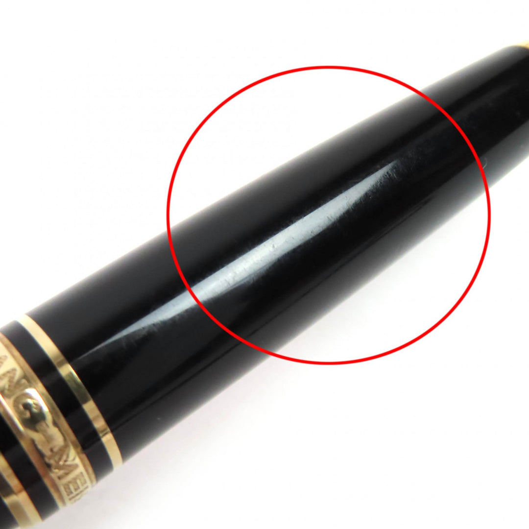 Very Good MONTBLANC Ballpoint pen Meisterstück black mens