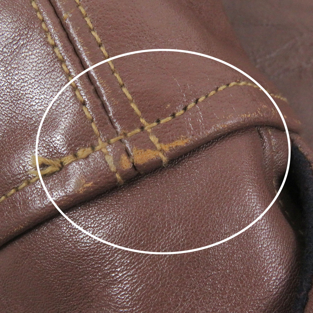 Great COLIMBO coat Stockman's Work Brown Horsehide mens 38