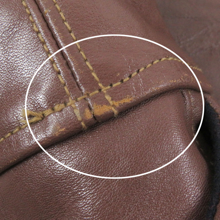 Great COLIMBO coat Stockman's Work Brown Horsehide mens 38