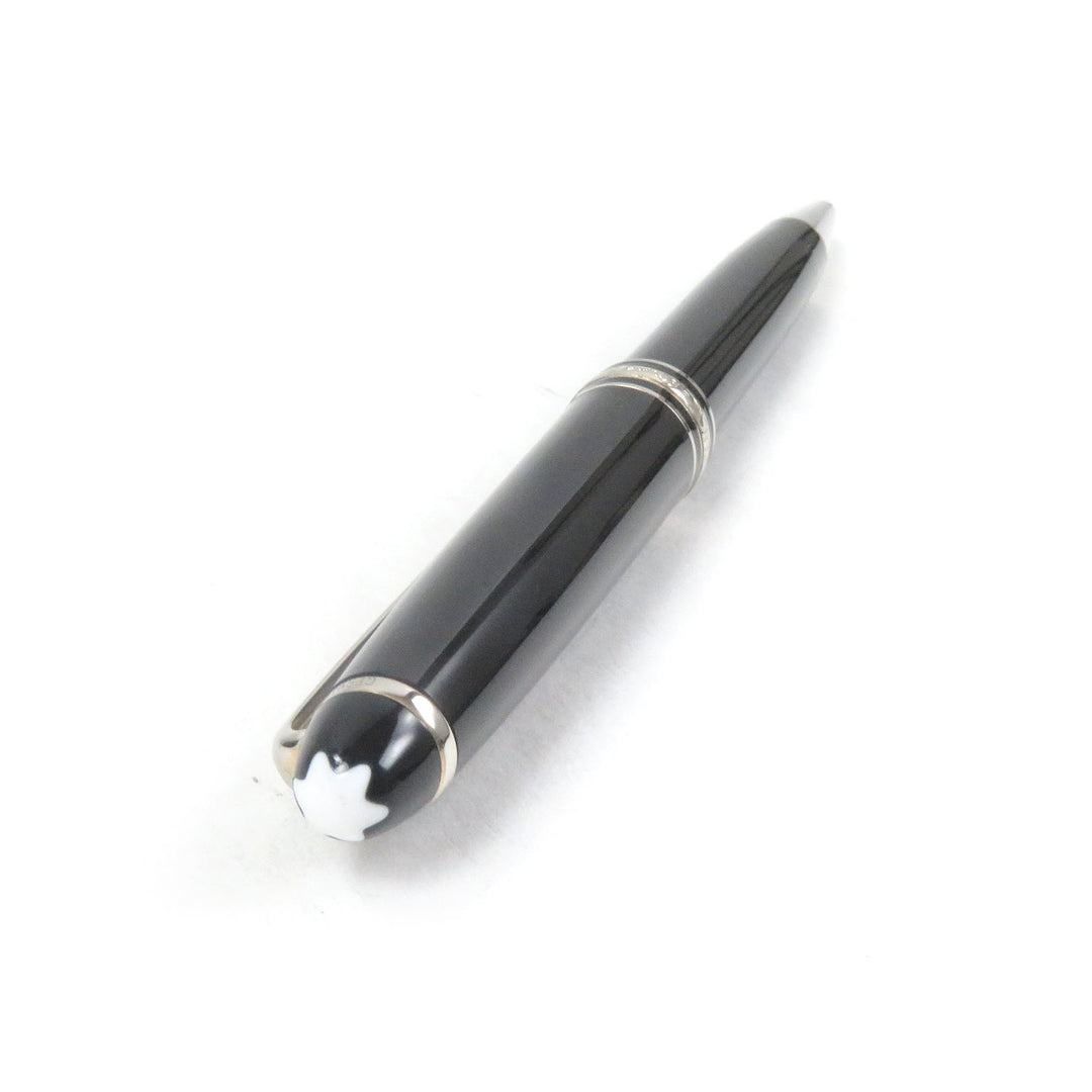 Great MONTBLANC Ballpoint pen Meisterstck Classic Twist type Black Silver mens
